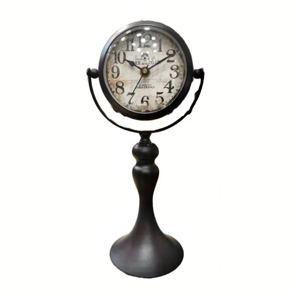 Metal Table Clock Price in Pakistan Main image