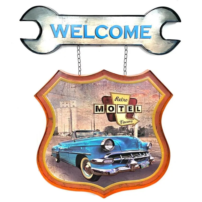 Metal Wall Frame Retro Price in Pakistan  Main image
