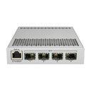 Mikrotik CRS305-1G-4S-IN desktop switch with one Gigabit Ethernet port