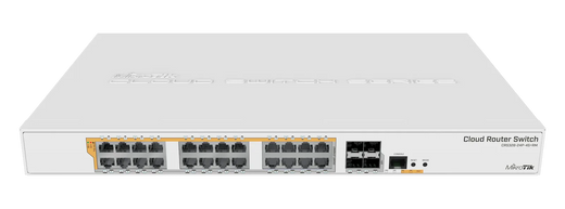 MikroTik CRS328-24P-4S+RM 24-Port Gigabit PoE Switch