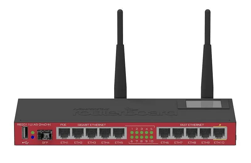 MiKrotik RB2011UiAS-2HnD-IN Router  