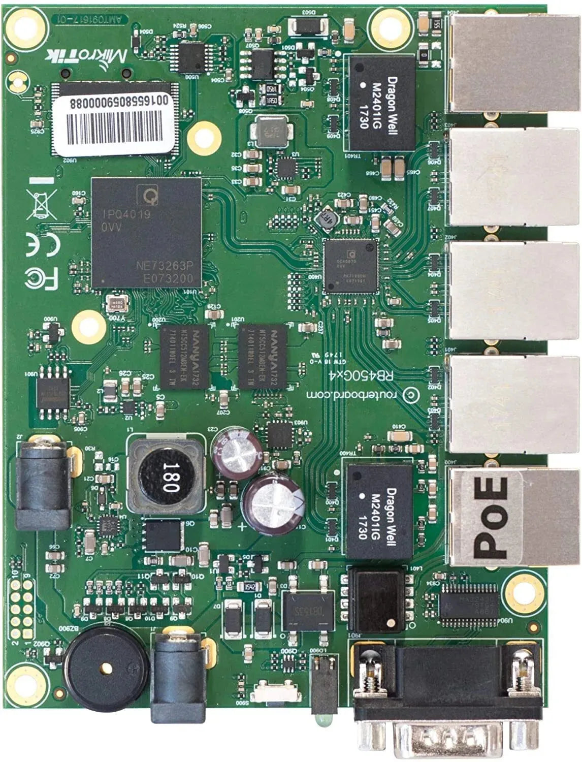 MikroTik RB450Gx4 Ethernet Router Board