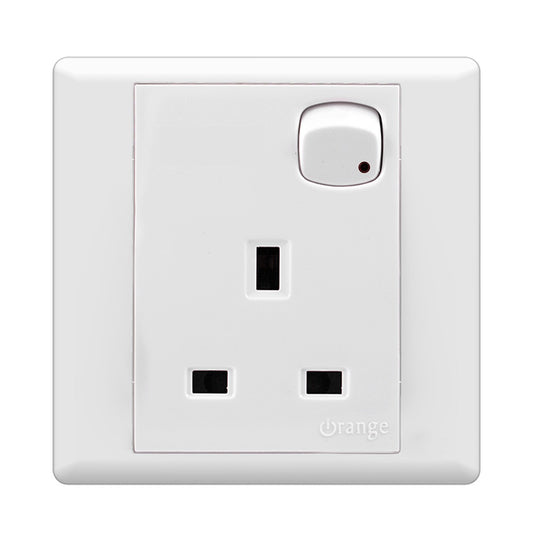 Monaco Single Switched Socket Outlet with Indicator 13A Price in Pakistan