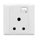 Monaco Single Power Plug Switch Socket Outlet with Indicator