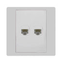 Monaco 1-2 Gang 8 wire 8 contact Telephone Outlet