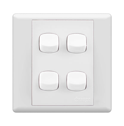 Monaco  4 Gang Flush Switch Price in Pakistan