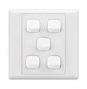 Monaco 1-8 Gang Flush Switch
