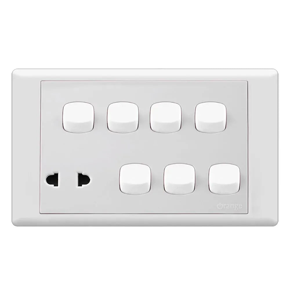 Monaco 3 Gang 2 Way Flush Switch Price in Pakistan Main image