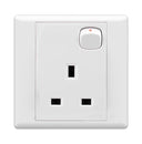 Monaco Single Switch Socket Outlet 13A