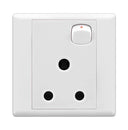 Monaco Single Power Plug Switch Socket Outlet 15A