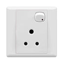 Monaco Single Switch Socket Outlet with Indicator 5Amp