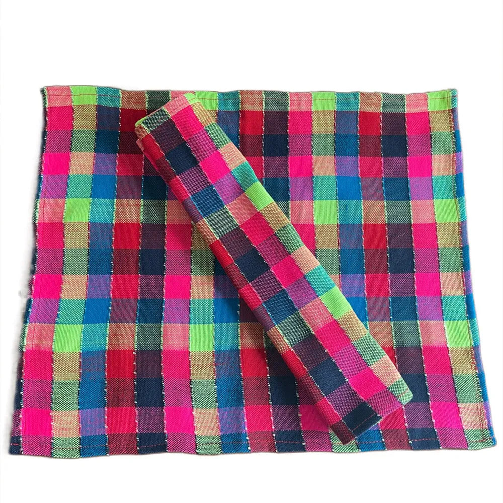 mezbaan lime green table mats 1 Price in Pakistan Main image