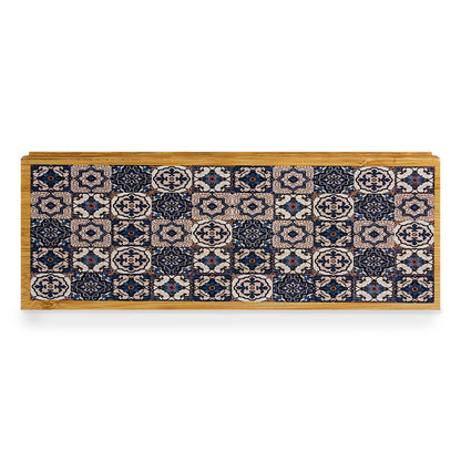 Vintage Naqsh Print Wooden Tissue Box
