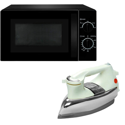 National Microwave Oven & Automatic Iron Combo Price in Pakistan