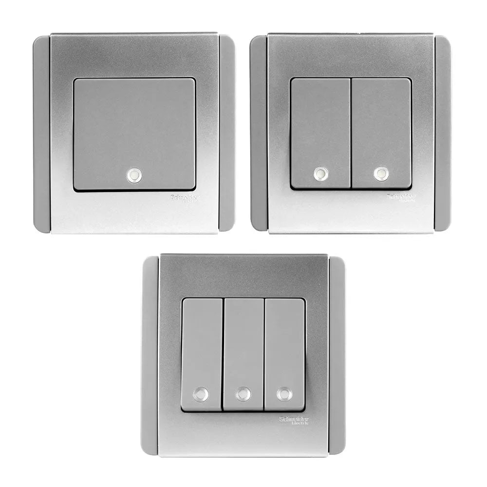 neo 1 4 gang horizontal white with led Price in Pakistan
