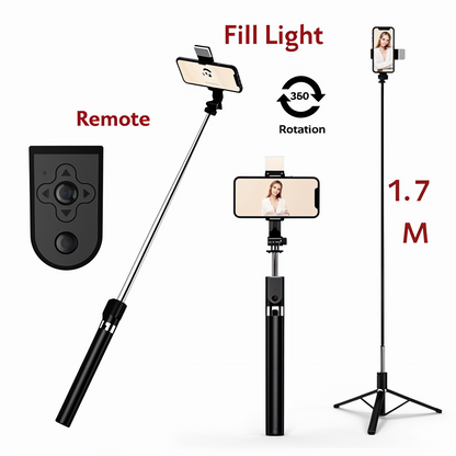 Neepho 4 in 1 Longest Selfie Stick Tripod Price in Pakistan