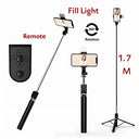 Neepho 4 in 1 Longest Selfie Stick Tripod (Black)