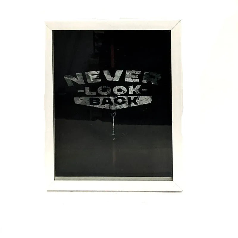 Decorative Never Look Back Wall Frame Price in Pakistan 