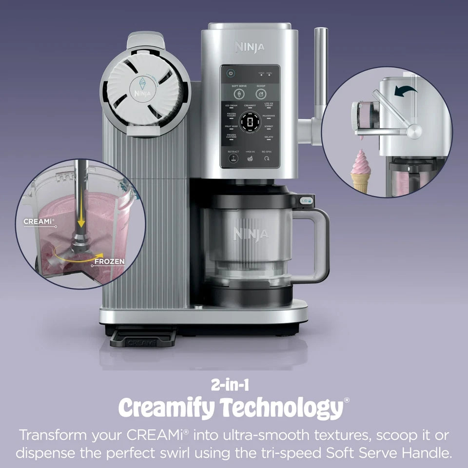 Ninja CREAMi Scoop & Swirl Ice Cream Maker In Pakistan
