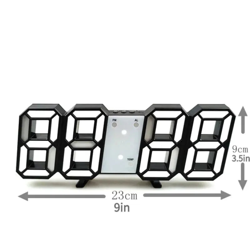 Ogtech 3D LED Table Clock Digital Price in Pakistan 