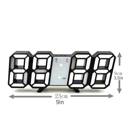 Ogtech 3D LED Table Clock Digital Price in Pakistan 