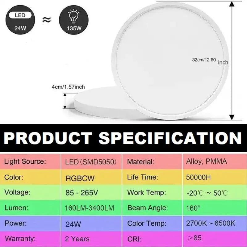 Smart Ceiling Light Price in Pakistan