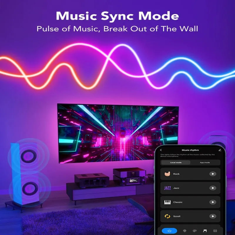 Smart LED Neon Strip Rope Light Secondary image