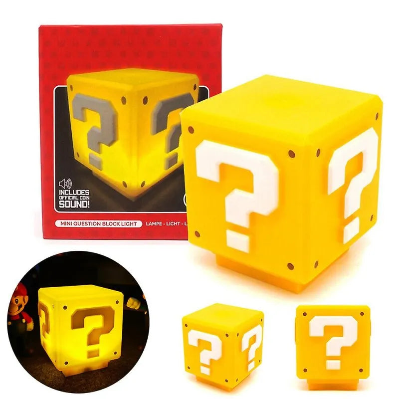 8 Bit Super Mario Mini Question Block Lamp Secondary image