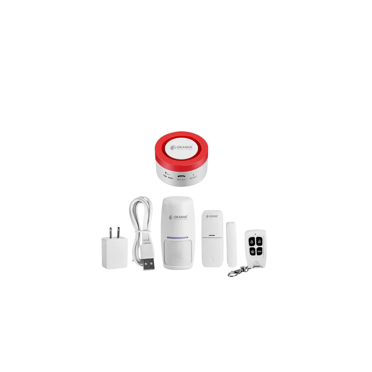 Okasha Security Alarm Kit Wifi Price in Pakistan Main image