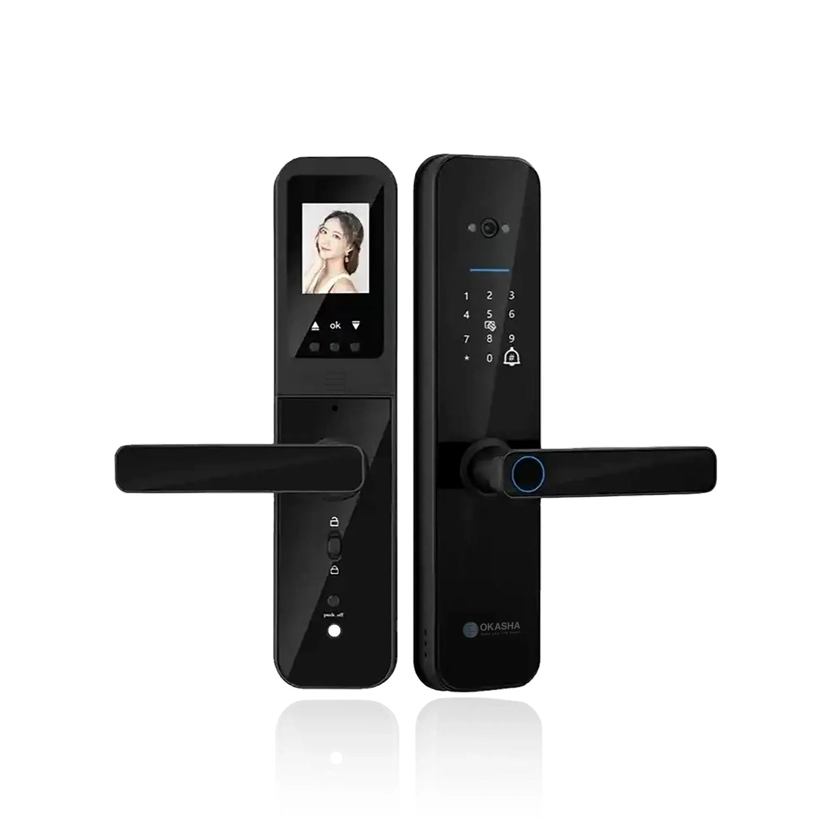 Okasha Door Lock with Video Door Bell Price in Pakistan