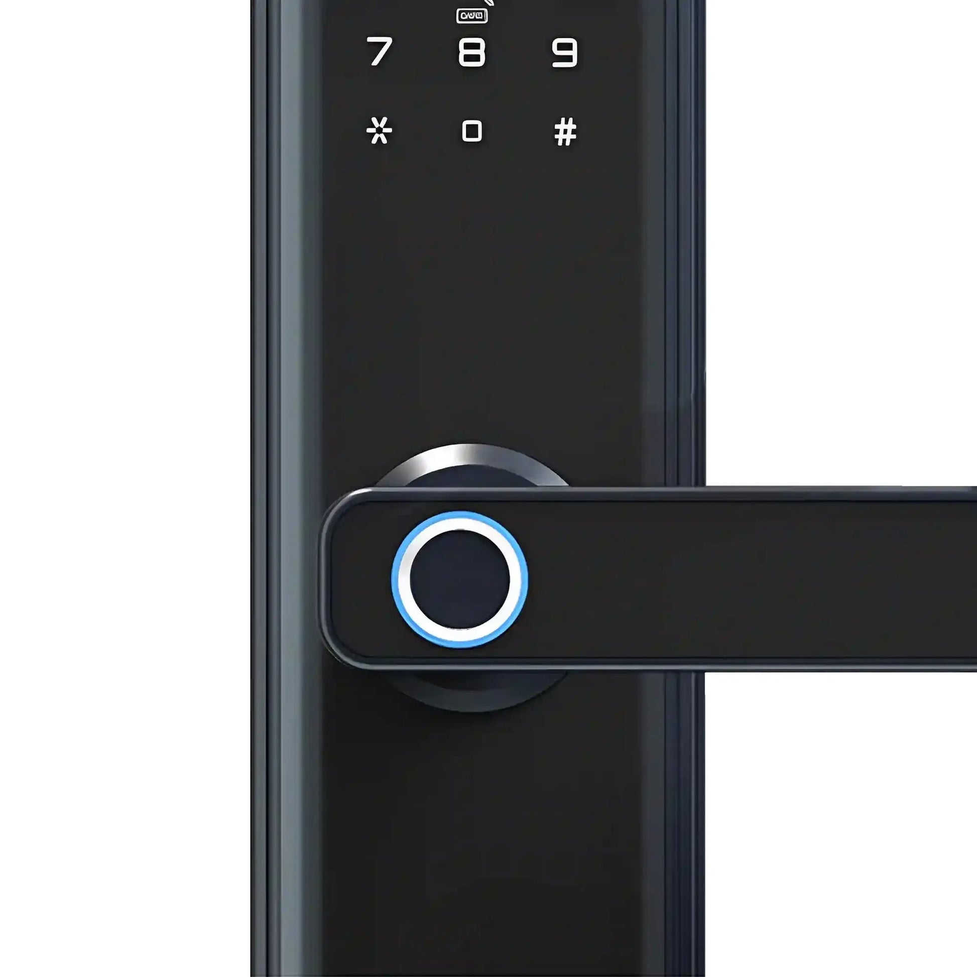 Okasha Smart Glass Door Lock Single Opening Price in Pakistan 
