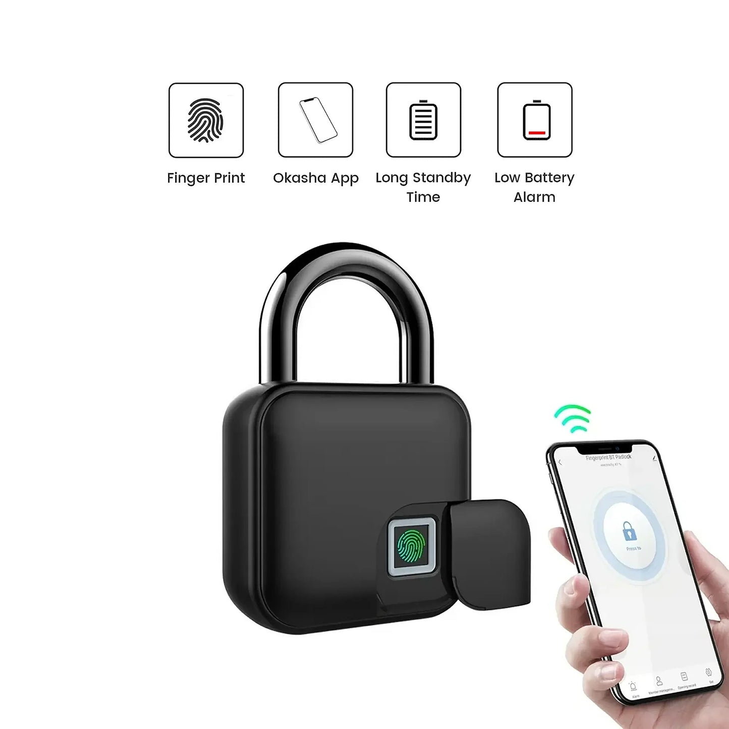 Okasha Smart Padlock