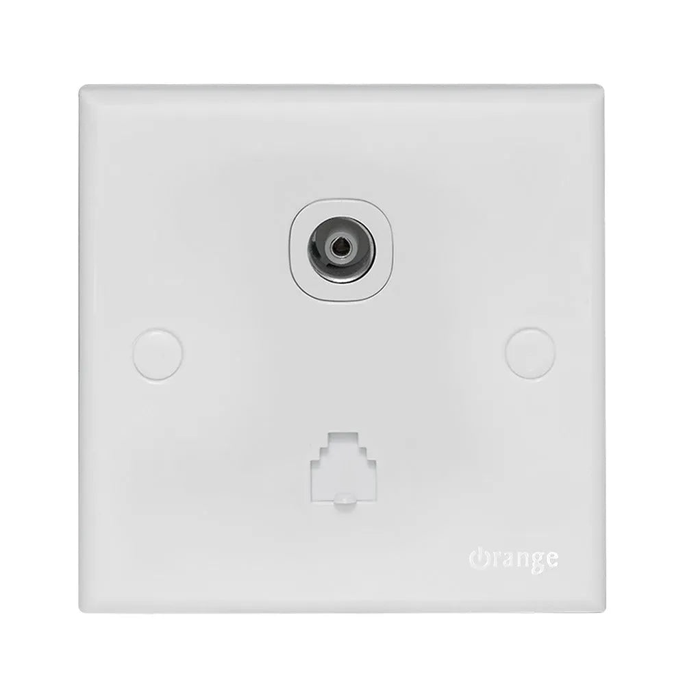 Aqua Elegance Multi Socket + 2 USB Charger Brown Price in Pakistan