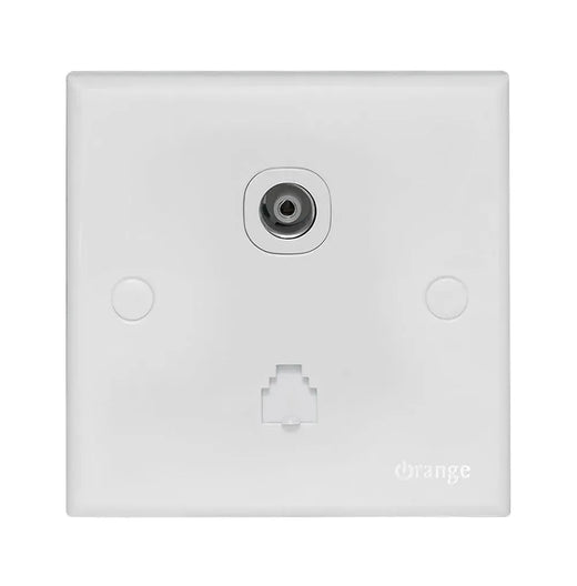 Aqua Elegance Multi Socket + 2 USB Charger Brown Price in Pakistan