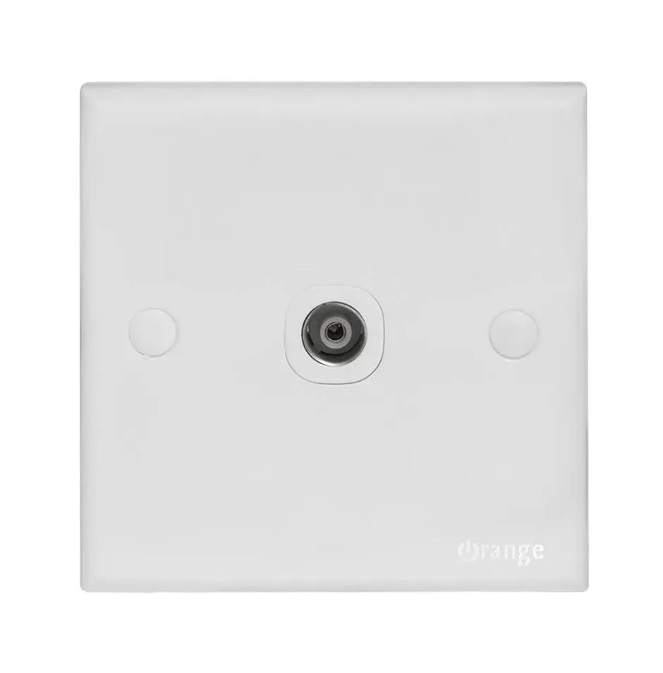 Casablanca 1-2 Gang TV Co-Axial Outlet 75 Ohm Secondary image