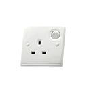 Orange Casablanca 13 AMP Flat Pin Single Switch Socket