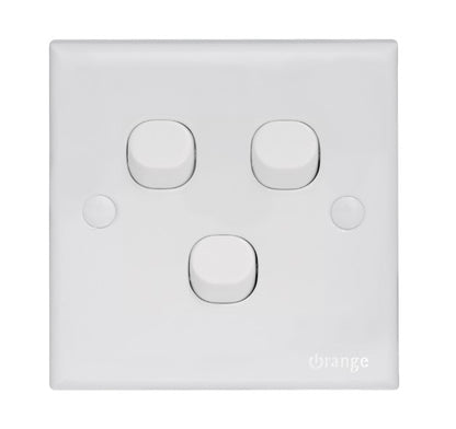 Orange Casablanca 3 Gang 2 Way Switch Price in Pakistan