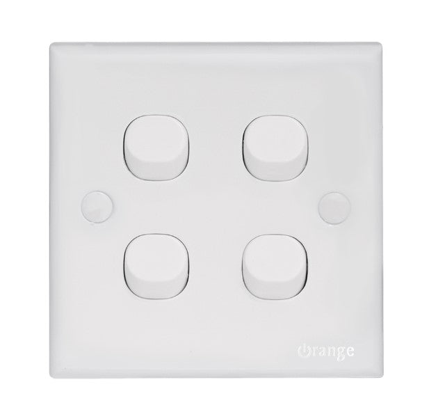 Orange Casablanca 4 Gang 2 Way Switch Price in Pakistan