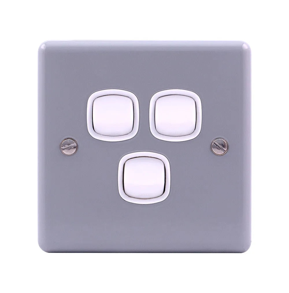 Orange Metal Clad 3 Gang Switches Price in Pakistan