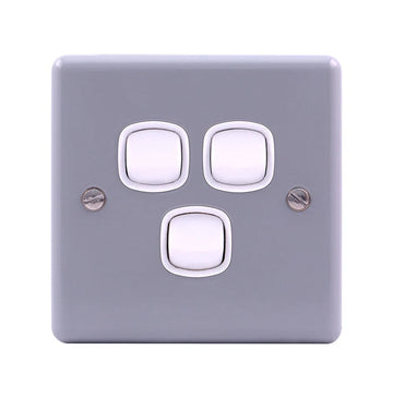 Orange Metal Clad 3 Gang Switches Price in Pakistan