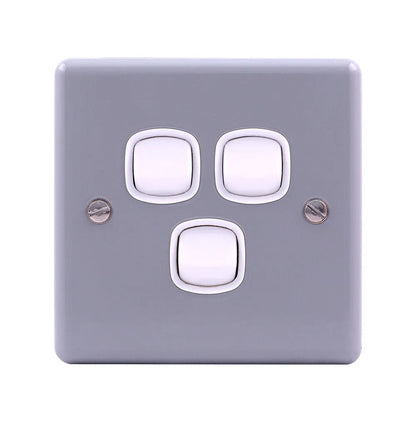 Orange Metal Clad 3 Gang Switches Price in Pakistan
