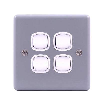 Orange Metal Clad 4 Gang Switch Price in Pakistan
