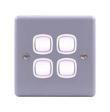 Orange Metal Clad 4 Gang Switch Price in Pakistan