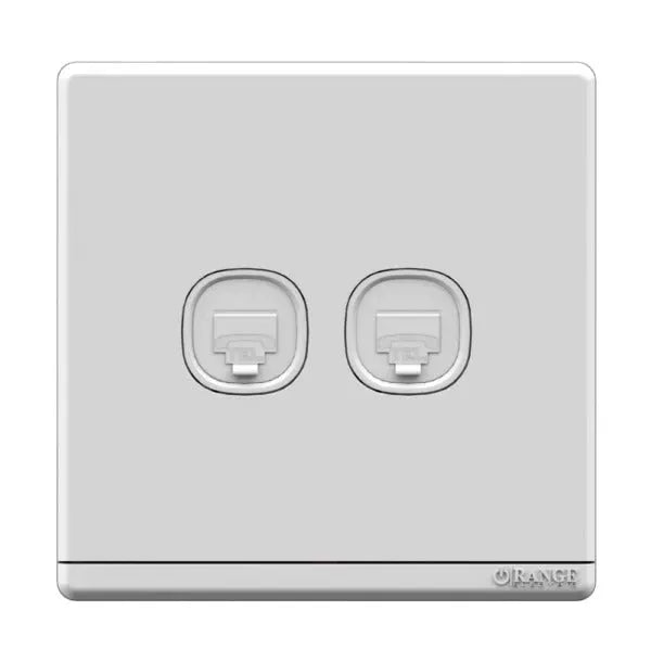Odessa 2 Gang 4 Wire Telephone Outlet Price in Pakistan 