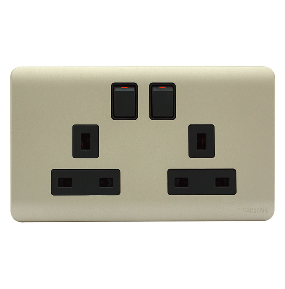 Orange Scintilla Twin Switched Socket Outlet Price in Pakistan