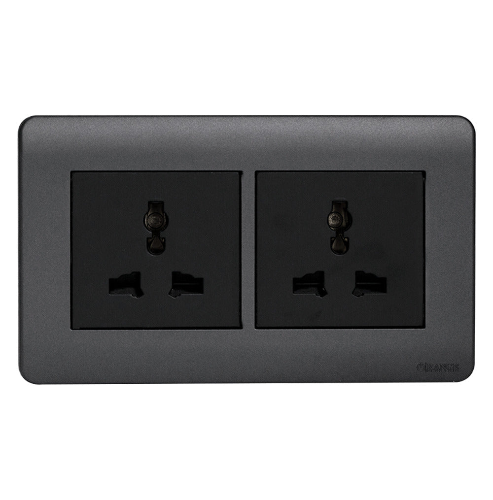 Orange Scintilla Twin Multi Unswitched Socket Outlet Price in Pakistan