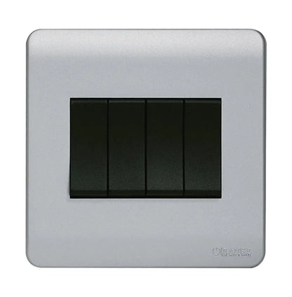 Scintilla 5 Gang White Flush Switch Price in Pakistan 