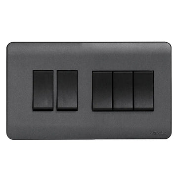 Scintilla 4 Gang Gold Flush Switch Price in Pakistan