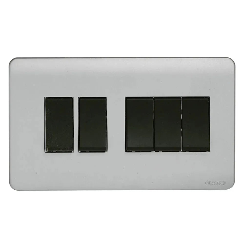 Scintilla 1 Gang Kumbuk Finish Flush Switch Price in Pakistan
