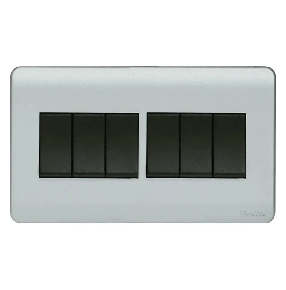 Scintilla 8 Gang White Flush Switch Price in Pakistan